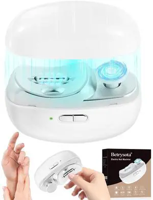 Electric Nail Clipper Upgraded 3 in 1 Automatic - with Polishing, Dust Storage & LED Light, Nail File Toenail Trimmer, Gifts for Women Men Mom Her Him Kids Adults Senior Baby Teacher Students Electric Nail Clipper Upgraded 3 in 1 Automatic - with Polishing, Dust Storage & LED Light, Nail File Toenail Trimmer, Gifts for Women Men Mom Her Him Kids Adults Senior Baby Teacher Students