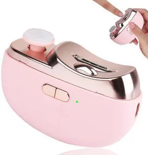 2026 Upgraded Electric Nail Clipper, Electric Nail File, 2 Speeds Automatic Nail Trimmer with LED Light & Clip Storage - USB Rechargeable for Baby, Kids, Adults, Seniors 2026 Upgraded Electric Nail Clipper, Electric Nail File, 2 Speeds Automatic Nail Trimmer with LED Light & Clip Storage - USB Rechargeable for Baby, Kids, Adults, Seniors