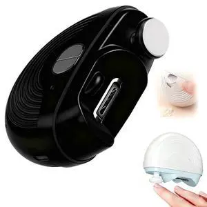 Electric Nail Clippers for Seniors, Baby Nail Trimmer Electric, 3-in-1 Smart Nail Clipper Polisher with Led Light & Scraps Storage, Rechargeable Nail File Grinders for Thin & Thick Toenails (Black) Electric Nail Clippers for Seniors, Baby Nail Trimmer Electric, 3-in-1 Smart Nail Clipper Polisher with Led Light & Scraps Storage, Rechargeable Nail File Grinders for Thin & Thick Toenails (Black)