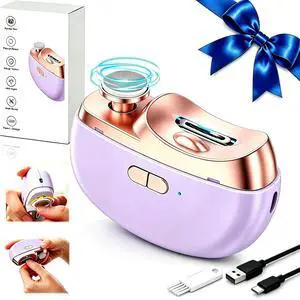 Electric Nail Clippers for Seniors, Automatic Nail Trimmer with LED Light Electric Nail Clippers for Seniors, Automatic Nail Trimmer with LED Light