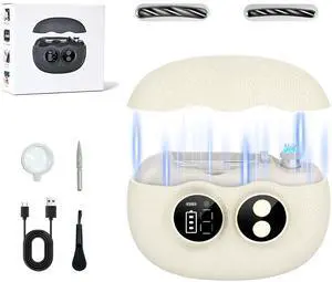 Electric Nail Clipper, 3 in 1 Electric Nail Clippers with Interchangeable Heads, Built-in Magnifier, Dual Polishing Modes, LCD Display, Debris Storage, for Seniors, Adults, Kids Electric Nail Clipper, 3 in 1 Electric Nail Clippers with Interchangeable Heads, Built-in Magnifier, Dual Polishing Modes, LCD Display, Debris Storage, for Seniors, Adults, Kids