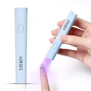 Mini Portable Handheld UV Light for Gel Nails, Home & Travel,Blue Mini Portable Handheld UV Light for Gel Nails, Home & Travel,Blue