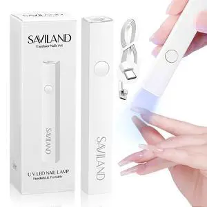 HandHeld U V Light for Nail Portable Rechargeable Nail Lamp White HandHeld U V Light for Nail Portable Rechargeable Nail Lamp White