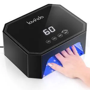 54W UV Nail Lamp, Plug-in UV Lamp for Gel Light 4Timers&AutoSens 54W UV Nail Lamp, Plug-in UV Lamp for Gel Light 4Timers&AutoSens