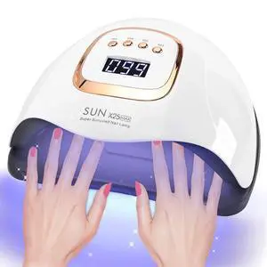 380W UV LED Nail Lamp, Professional Nail Dryer Gel Polish Light with 81 Beads, UV Nail Light With 4 Timer Settings, Nail Polish Curing Gel LED Dryer With Automatic Sensor 380W UV LED Nail Lamp, Professional Nail Dryer Gel Polish Light with 81 Beads, UV Nail Light With 4 Timer Settings, Nail Polish Curing Gel LED Dryer With Automatic Sensor