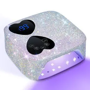 UV LED Nail Lamp Cordless, 80W Rechargeable UV Light for Gel Nails UV LED Nail Lamp Cordless, 80W Rechargeable UV Light for Gel Nails