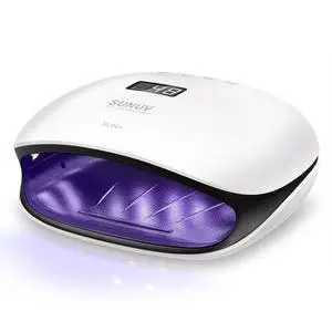 UV LED Nail Lamp, UV Light for Nails, LCD Display, 36 LEDs SUN4 Black UV LED Nail Lamp, UV Light for Nails, LCD Display, 36 LEDs SUN4 Black