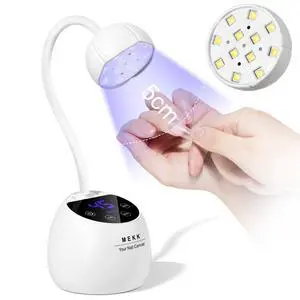 Gooseneck Flash Cure Nail Lamp, 36W Mini UV Light for Gel Nails Gooseneck Flash Cure Nail Lamp, 36W Mini UV Light for Gel Nails