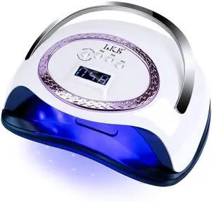 288W UV LED Nail Lamp, Professional Nail Dryer with Even Curing & Heat Control Technology, Smart Sensor & 4 Timers, Detachable Base for Easy Cleaning, Salon-Quality Gel Polish Lamp for Home Use 288W UV LED Nail Lamp, Professional Nail Dryer with Even Curing & Heat Control Technology, Smart Sensor & 4 Timers, Detachable Base for Easy Cleaning, Salon-Quality Gel Polish Lamp for Home Use