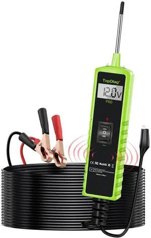12 Volt Test Light Automotive, Power Circuit Probe Kit, 6V - 24V Car Fuse Tester, Voltage Tester 0.3v-70v, AC DC Outlet Tester, Automotive Short Circuit Finder, P60 12 Volt Test Light Automotive, Power Circuit Probe Kit, 6V - 24V Car Fuse Tester, Voltage Tester 0.3v-70v, AC DC Outlet Tester, Automotive Short Circuit Finder, P60