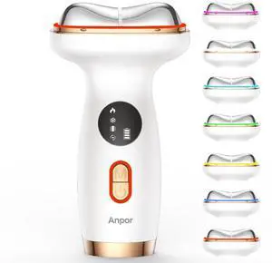 7-in-1 Facial Massager for Face and Neck with Heat & Cold, Gua Sha Face Massager Tool, 7 Light Therapies, Smart Vibration for Puffiness, Firming & Glowing Skincare (Pearl White) 7-in-1 Facial Massager for Face and Neck with Heat & Cold, Gua Sha Face Massager Tool, 7 Light Therapies, Smart Vibration for Puffiness, Firming & Glowing Skincare (Pearl White)