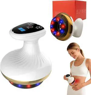 Rechargeable Cellulite Remover,Electric Gua Sha Device for Cellulite Massage Tool,9 Suction Levels&Heating,Handheld Massager,Reduce Stretch Marks & for Legs, Arms & Belly Rechargeable Cellulite Remover,Electric Gua Sha Device for Cellulite Massage Tool,9 Suction Levels&Heating,Handheld Massager,Reduce Stretch Marks & for Legs, Arms & Belly