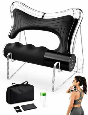 Heated Muscle Scraper Tool, Electric Gua Sha Kit With Complete Accessories Heated Muscle Scraper Tool, Electric Gua Sha Kit With Complete Accessories