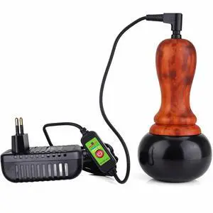 Electric Hot Stone Massager - Portable Bian Stones Gua Sha Scraping Home Massage Therapy Kit - Handheld Rock Warmer Wand Tool Set with Temperature Adjustment Control for Back Neck Body Pain Relief Electric Hot Stone Massager - Portable Bian Stones Gua Sha Scraping Home Massage Therapy Kit - Handheld Rock Warmer Wand Tool Set with Temperature Adjustment Control for Back Neck Body Pain Relief