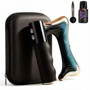 Heated Muscle Scraper Tool, 3-in-1 Electric Fascia Massager Heated Muscle Scraper Tool, 3-in-1 Electric Fascia Massager