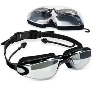 Shortsighted Swim Goggles Nearsighted Swimming Goggles Leakproof Anti Fog Swimming Goggles for Adult Men Women Youth (-3, Black) Shortsighted Swim Goggles Nearsighted Swimming Goggles Leakproof Anti Fog Swimming Goggles for Adult Men Women Youth (-3, Black)