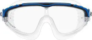 Adult Swim Goggles, Anti Fog, UV400, Clear/Black/Blue Adult Swim Goggles, Anti Fog, UV400, Clear/Black/Blue