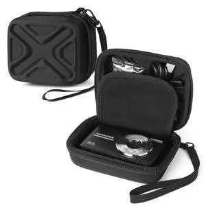 Digital Camera Case for AbergBest 21 Mega Pixels 2.7" LCD Rechargeable HD/Kodak Pixpro/Canon PowerShot ELPH 180/190/Sony DSCW800/DSCW830 Cameras, Travel Carrying Protective Case for Camera- Black Digital Camera Case for AbergBest 21 Mega Pixels 2.7" LCD Rechargeable HD/Kodak Pixpro/Canon PowerShot ELPH 180/190/Sony DSCW800/DSCW830 Cameras, Travel Carrying Protective Case for Camera- Black