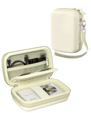 Digital Camera Case for KODAK Pixpro, Compact Travel Bag -Cream Digital Camera Case for KODAK Pixpro, Compact Travel Bag -Cream