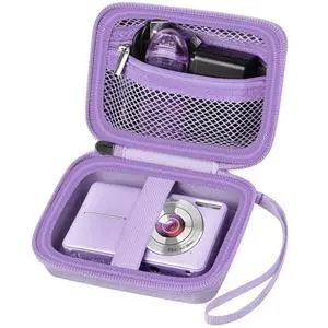 Digital Camera Case for CAMKORY, Camera Pouch for KODAK Pixpro -Purple Digital Camera Case for CAMKORY, Camera Pouch for KODAK Pixpro -Purple