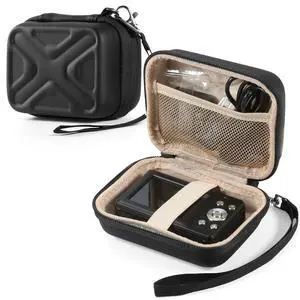 Camera Case for AbergBest 21 Mega Pixels 2.7" LCD Rechargeable HD/Kodak Pixpro/Canon PowerShot ELPH 180/190/Sony DSCW800/DSCW830 Cameras, Travel Carrying Protective Case for Digital Camera - Black Camera Case for AbergBest 21 Mega Pixels 2.7" LCD Rechargeable HD/Kodak Pixpro/Canon PowerShot ELPH 180/190/Sony DSCW800/DSCW830 Cameras, Travel Carrying Protective Case for Digital Camera - Black