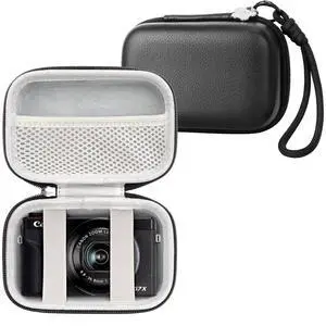 Digital Camera Case for Canon G7X Mark II III, Case Only, Black Digital Camera Case for Canon G7X Mark II III, Case Only, Black
