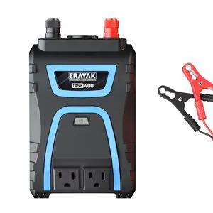 400W Power Inverter, DC 12V to 120V AC Car Plug Adapter, Truck & Car Accessories with 18W USB-C Fast Charger, Dual 3.1A USB, 2 AC Outlets, Car Charger for Camping, Road Trips & Emergency Backup 400W Power Inverter, DC 12V to 120V AC Car Plug Adapter, Truck & Car Accessories with 18W USB-C Fast Charger, Dual 3.1A USB, 2 AC Outlets, Car Charger for Camping, Road Trips & Emergency Backup