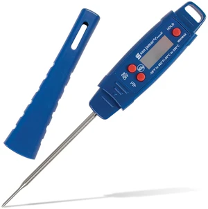 Escali IPX7 Waterproof Digital Thermometer THDGWP -40°F to 450°F Instant Read Digital Thermometer for Cooking, Display Hold Function Escali IPX7 Waterproof Digital Thermometer THDGWP -40°F to 450°F Instant Read Digital Thermometer for Cooking, Display Hold Function