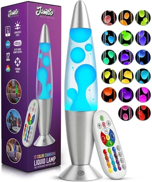 16" LED 17-Color Changing Motion Lamp with Remote, LED Light for Kids Teens and Adults, Night Light Nightlight, Relaxing Magma Lamp for Bedroom Living Room Office Kitchen, Home Decor 16" LED 17-Color Changing Motion Lamp with Remote, LED Light for Kids Teens and Adults, Night Light Nightlight, Relaxing Magma Lamp for Bedroom Living Room Office Kitchen, Home Decor