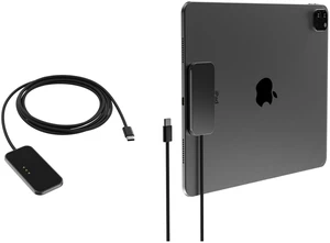Magnetic Wireless Charger for iPad Air 13(M2/M3/M4) ONLY & iPad Pro 12.9inch(3rd/4th/5th/6th),27W Fast Charging Smart Connector Charger,with USB-C Cord Cable Magnetic Wireless Charger for iPad Air 13(M2/M3/M4) ONLY & iPad Pro 12.9inch(3rd/4th/5th/6th),27W Fast Charging Smart Connector Charger,with USB-C Cord Cable