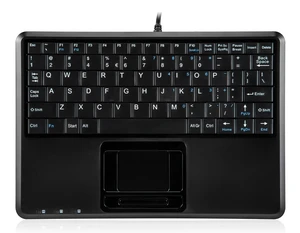 510H Plus, Wired Super Mini USB Touchpad Keyboard, X Type Scissor Keys with 2 Built-in Hubs, Black, US English Layout (11005) 510H Plus, Wired Super Mini USB Touchpad Keyboard, X Type Scissor Keys with 2 Built-in Hubs, Black, US English Layout (11005)