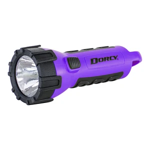 55 Lumen Floating Water Resistant LED Flashlight with Carabineer Clip, Purple (41-2508) 55 Lumen Floating Water Resistant LED Flashlight with Carabineer Clip, Purple (41-2508)