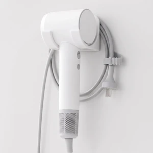 Hair Dryer Holder Wall Mount with Plug & Cord Organizer for Bathroom | Universal Fit, Hidden Cord, Heavy-Duty Adhesive, Quick Dryer Access, Secure Hold, Space Save, For Bedroom, Vanity & Salon Hair Dryer Holder Wall Mount with Plug & Cord Organizer for Bathroom | Universal Fit, Hidden Cord, Heavy-Duty Adhesive, Quick Dryer Access, Secure Hold, Space Save, For Bedroom, Vanity & Salon