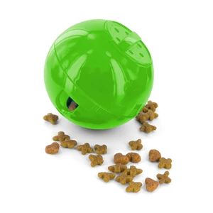 Slimcat Feeder Ball Cat Toy, Green | Interactive Puzzle Game for Your Cat, Adjustable Openings Control Portion & Feed Speed, Slows Fast Eaters, Improve Digestion Slimcat Feeder Ball Cat Toy, Green | Interactive Puzzle Game for Your Cat, Adjustable Openings Control Portion & Feed Speed, Slows Fast Eaters, Improve Digestion