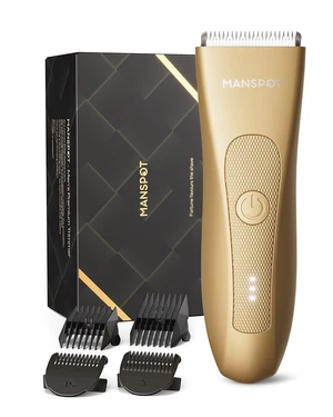 Manscape Groin & Body Hair Trimmer for Men, Gifts for Men Husband | Replaceable Ceramic Blade & 4 Guards, Electric Pubic Shaver for Chest & Private Area, Ball Razors for Men, Wet/Dry Use Manscape Groin & Body Hair Trimmer for Men, Gifts for Men Husband | Replaceable Ceramic Blade & 4 Guards, Electric Pubic Shaver for Chest & Private Area, Ball Razors for Men, Wet/Dry Use
