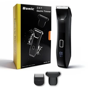 Manscaper Men's 2-in-1 Body Trimmer, Ball Shaver IPX7 Waterproof | Dual Head Groomer, No-Nick Shaving, Groin Body Hair Care, LED Display, Lightweight Design, Travel Lock, USB-C Charge Manscaper Men's 2-in-1 Body Trimmer, Ball Shaver IPX7 Waterproof | Dual Head Groomer, No-Nick Shaving, Groin Body Hair Care, LED Display, Lightweight Design, Travel Lock, USB-C Charge