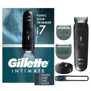 i7 Intimate Mens Premium Pubic Hair Trimmer, Waterproof LED Body Hair Trimmer for Men, Manscaping Body Groomer i7 Intimate Mens Premium Pubic Hair Trimmer, Waterproof LED Body Hair Trimmer for Men, Manscaping Body Groomer