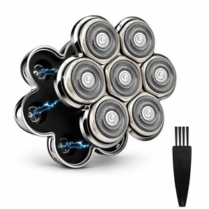Shaver 7D Floating Replacement Head Compatible with Shpavver&Wyklaus/Cyruzi | 1 Pack Silver Magnetic attraction 7D haver Floating Replacement Heads Shaver 7D Floating Replacement Head Compatible with Shpavver&Wyklaus/Cyruzi | 1 Pack Silver Magnetic attraction 7D haver Floating Replacement Heads