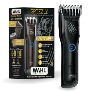 Manscaper Grizzly Cordless Wet/Dry Groin & Body Hair Trimmer for Men | Safely Trim Body Hair, Extra Wide Stainless Steel Blade Trimmer, Waterproof Body Shaver With Usb Charge Model 3026572 Manscaper Grizzly Cordless Wet/Dry Groin & Body Hair Trimmer for Men | Safely Trim Body Hair, Extra Wide Stainless Steel Blade Trimmer, Waterproof Body Shaver With Usb Charge Model 3026572