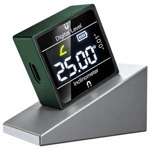 Digital Angle Finder, Dual-Axis Inclinometer, Magnetic Digital Level Gauge | ±0.2° Accuracy, 0.01° Resolution, Horizontal/Vertical Modes, 4-Way/2-Way Guidance, 3-Stage Power Saving, USB-C Digital Angle Finder, Dual-Axis Inclinometer, Magnetic Digital Level Gauge | ±0.2° Accuracy, 0.01° Resolution, Horizontal/Vertical Modes, 4-Way/2-Way Guidance, 3-Stage Power Saving, USB-C