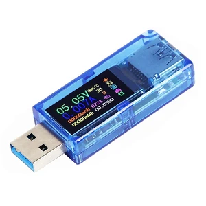 USB 3.0 Tester USB Power Meter 3.7-30V 0-4A Voltage Tester Multimeter USB Current Meter IPS Color Display Voltmeter Ammeter Charger Tester AT34 USB 3.0 Tester USB Power Meter 3.7-30V 0-4A Voltage Tester Multimeter USB Current Meter IPS Color Display Voltmeter Ammeter Charger Tester AT34