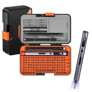 Electric Precision Screwdriver, 167 in 1 Mini Electric Screwdriver | 116 Magnetic Bits, Cordless Screwdriver 4 LED Lights, Storage Case Precision Repair Tool Kit for Electronics Phone Camera