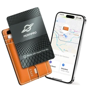 Wallet Tracker Card (iOS Only) - Work with Apple Find My, Bluetooth Smart Card Wallet Finder, 5 Years Battery, Slim, IP68 Waterproof, Item Tracker for Purse, Passport, Bag (1Pack) Wallet Tracker Card (iOS Only) - Work with Apple Find My, Bluetooth Smart Card Wallet Finder, 5 Years Battery, Slim, IP68 Waterproof, Item Tracker for Purse, Passport, Bag (1Pack)