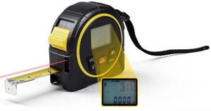 Laser Tape Measure 131FT, 3-in-1 Laser Distance Meter with Tape Measure, LCD Display, Portable Measuring Tool for Home, Construction, DIY Laser Tape Measure 131FT, 3-in-1 Laser Distance Meter with Tape Measure, LCD Display, Portable Measuring Tool for Home, Construction, DIY