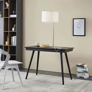 Future - 39' Modern Desk with USB-C & Qi Wireless Charging Station Future - 39' Modern Desk with USB-C & Qi Wireless Charging Station