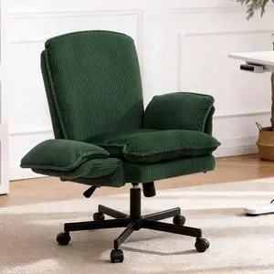 Criss Cross Chair with Armrests & Wheels for Cross-Legged Sitting, Comfortable High Back Office Chair, Big and Tall Adjustable Swivel Desk Chair for Home, Makeup and Bedroom, Green Criss Cross Chair with Armrests & Wheels for Cross-Legged Sitting, Comfortable High Back Office Chair, Big and Tall Adjustable Swivel Desk Chair for Home, Makeup and Bedroom, Green