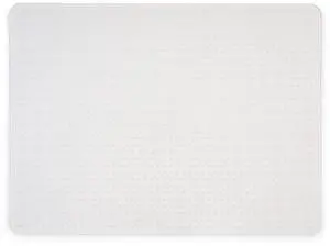 Office Chair Mat, Clear Floor Mats, Medium-Pile Carpets, 48 x 36 Inch, Smooth Glide Office Chair Mat, Clear Floor Mats, Medium-Pile Carpets, 48 x 36 Inch, Smooth Glide