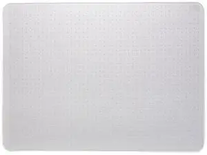Office Chair Mat, Clear Floor Mats, Low-Pile Carpets, 48 x 36 Inch, Smooth Glide Office Chair Mat, Clear Floor Mats, Low-Pile Carpets, 48 x 36 Inch, Smooth Glide
