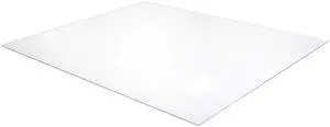 Polycarbonate XXL Office Mat 60" x 60" for Hard Floors, Clear (FR1215015019ER) Polycarbonate XXL Office Mat 60" x 60" for Hard Floors, Clear (FR1215015019ER)