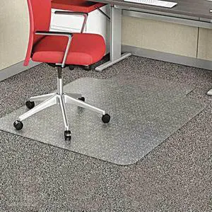 Low Pile Carpet Office Mat Chair Mat | Clear, Traditional Lip (36" x 48") Low Pile Carpet Office Mat Chair Mat | Clear, Traditional Lip (36" x 48")